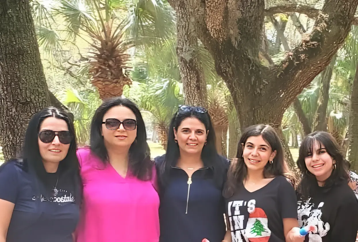 Women enjoying a sunny day outdoors